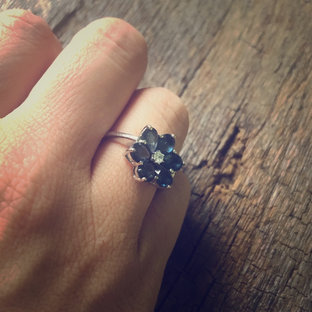 Vera Wang Silver Ring